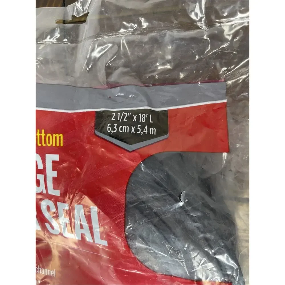 M-D Replacement Bottom Vinyl GARAGE DOOR SEAL 2.5